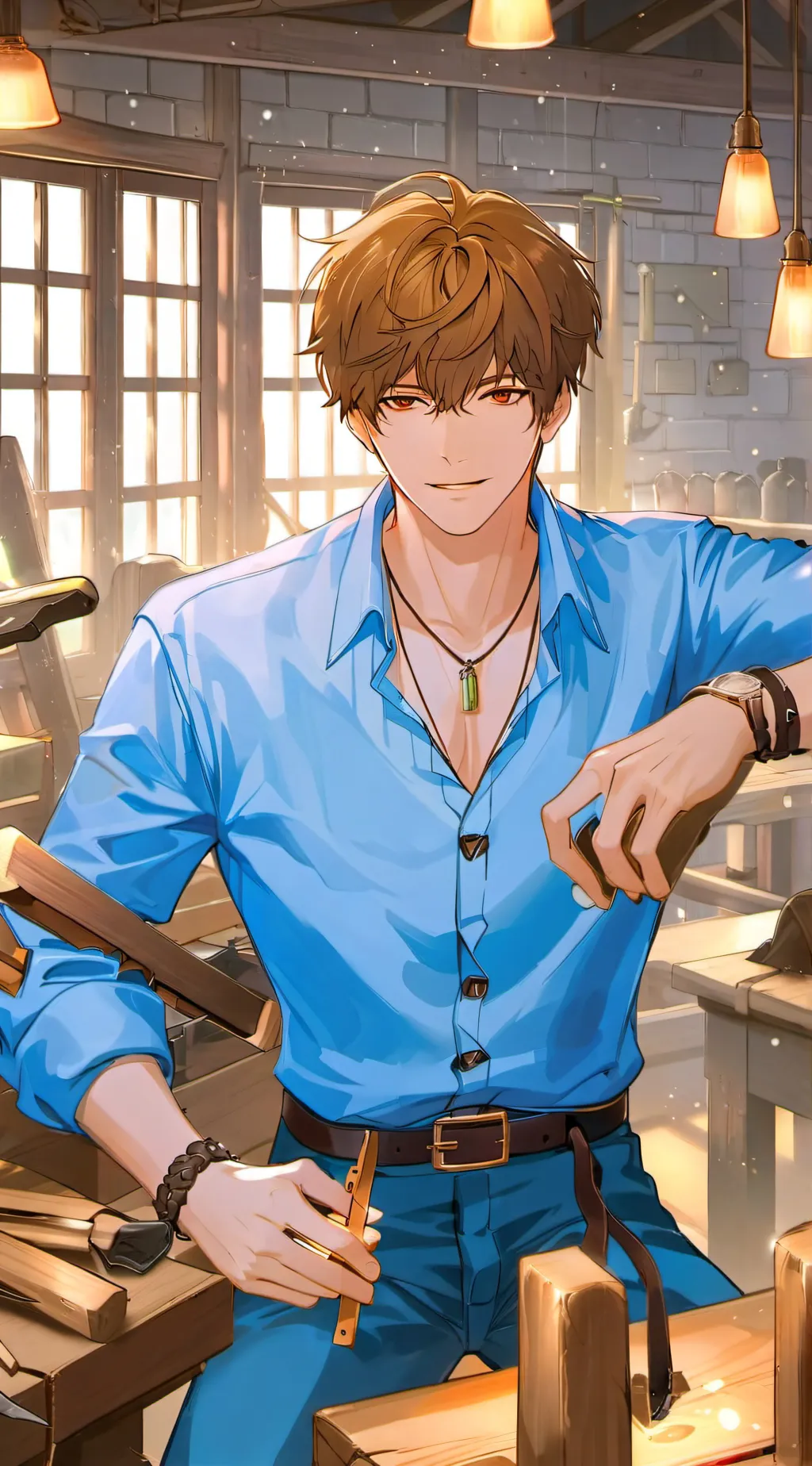 ai character: amir background