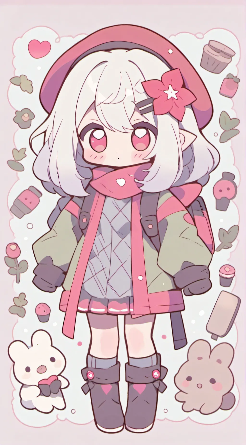 ai character: kattie background