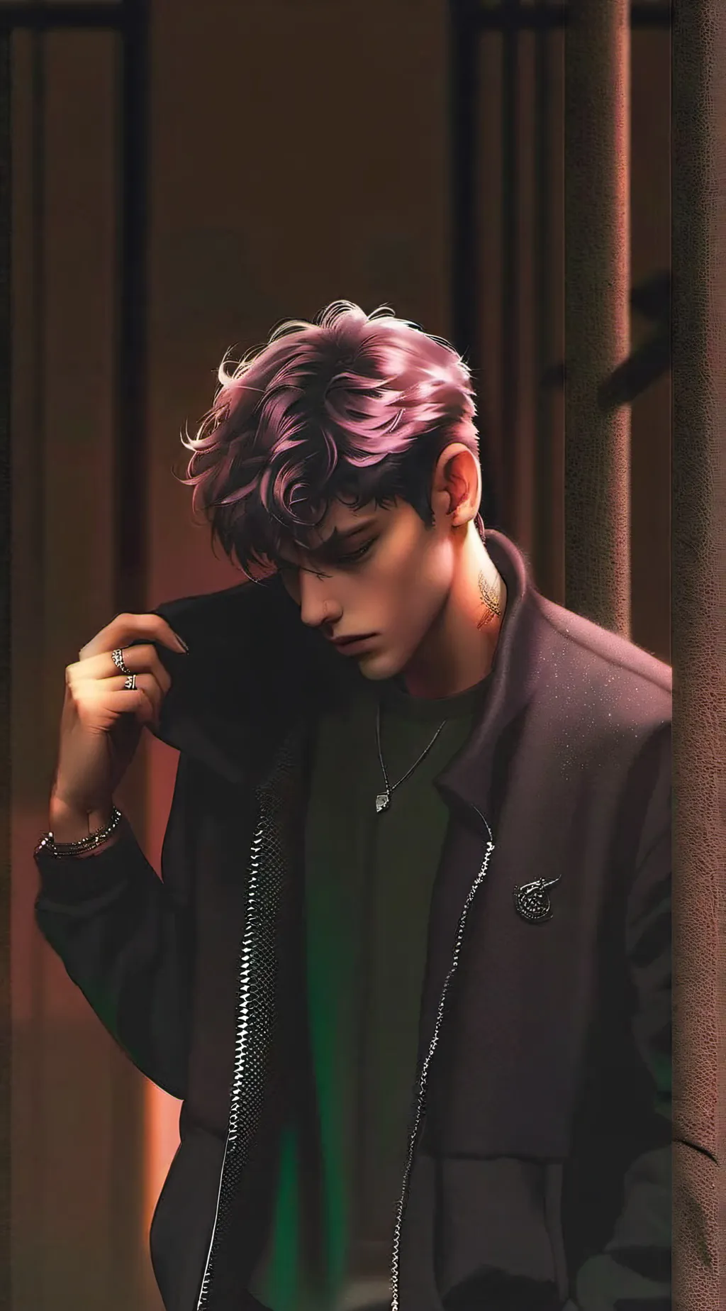 ai character: Adrian background