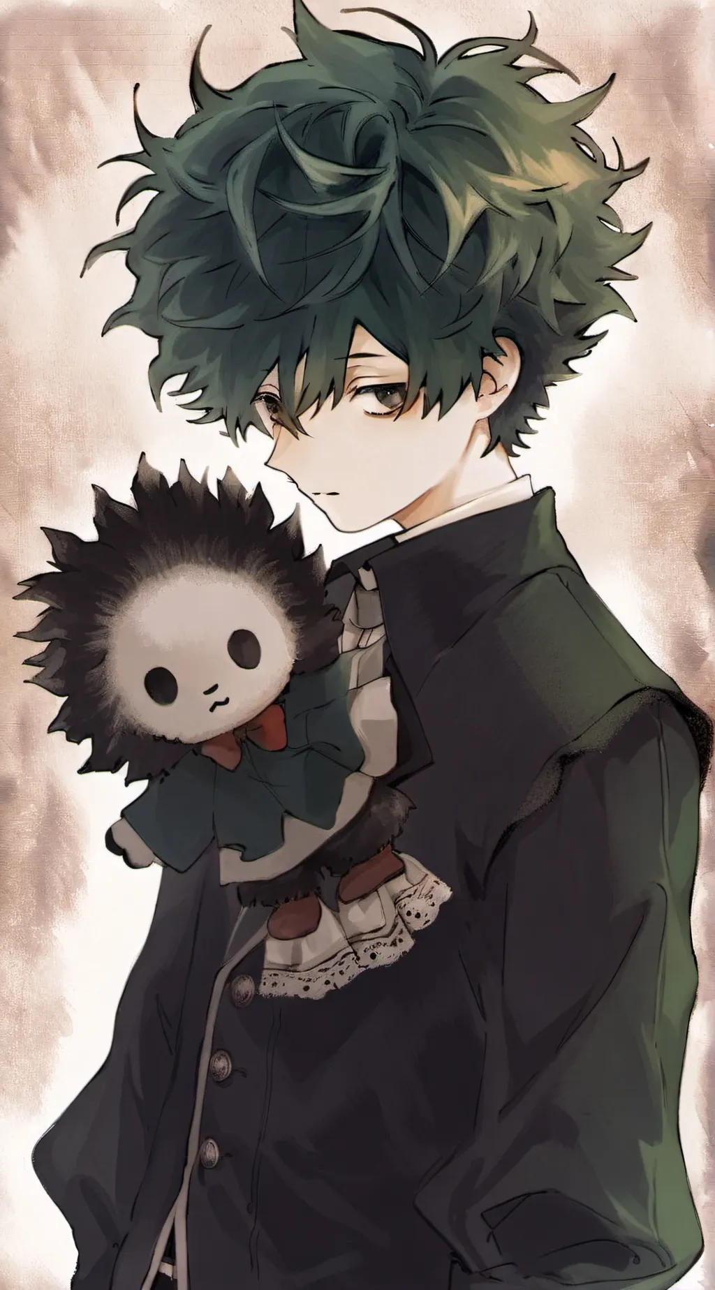 ai character: Deku background