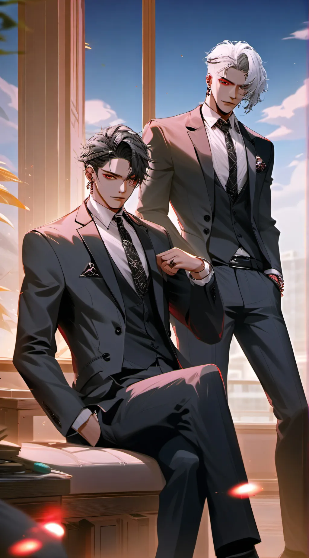 ai character: mafia brothers background