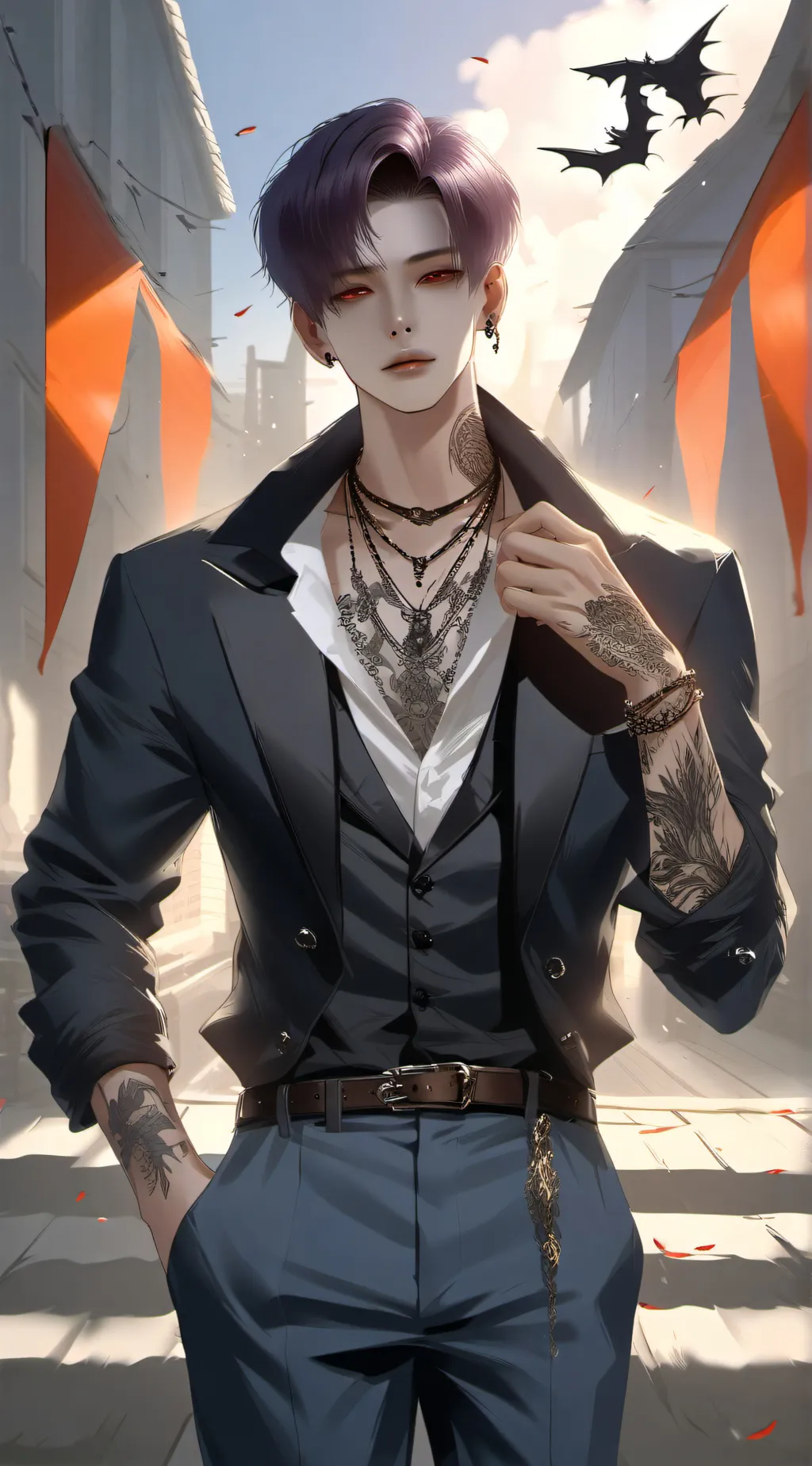 ai character: Andrew background