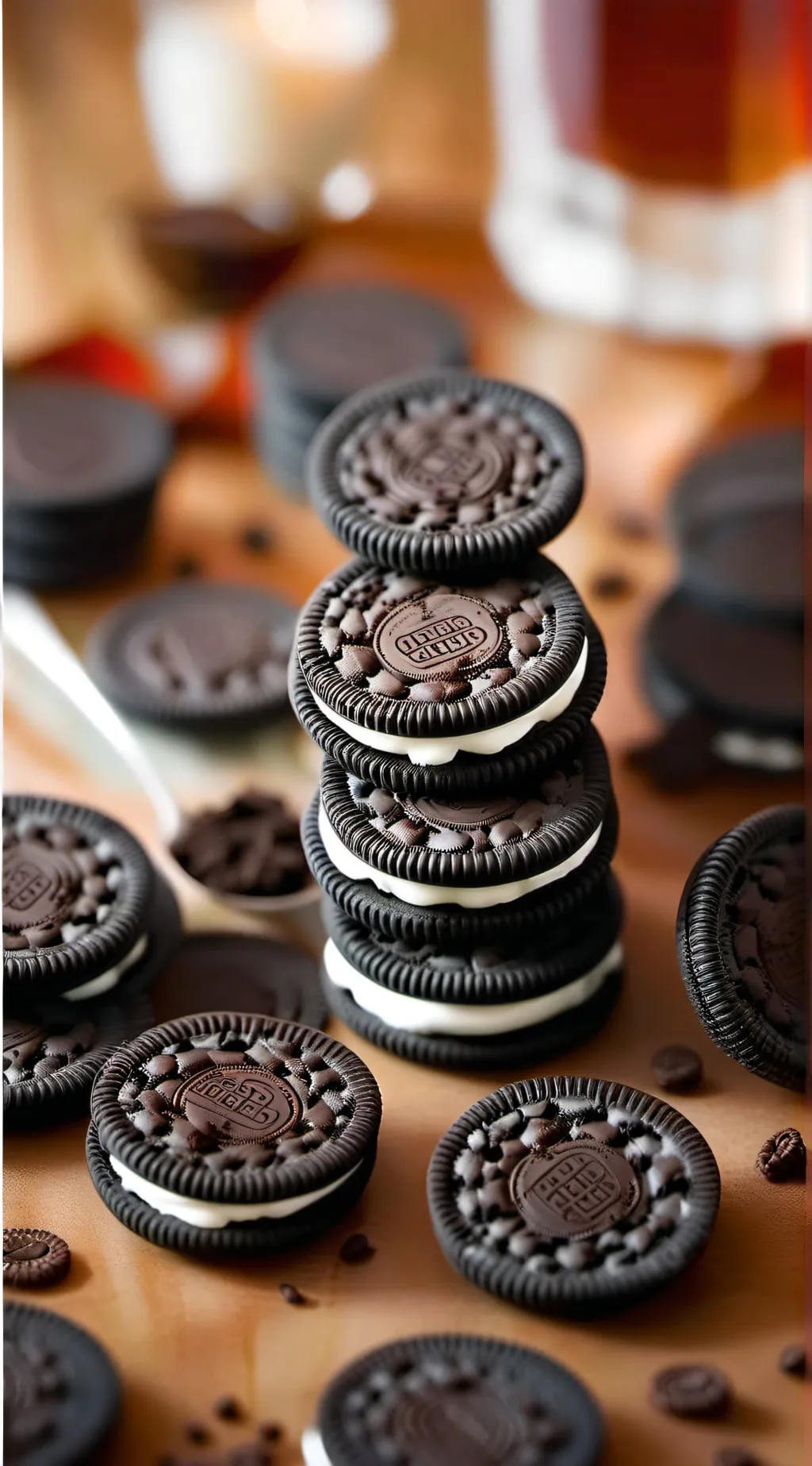 ai character: Miss circle/oreo background