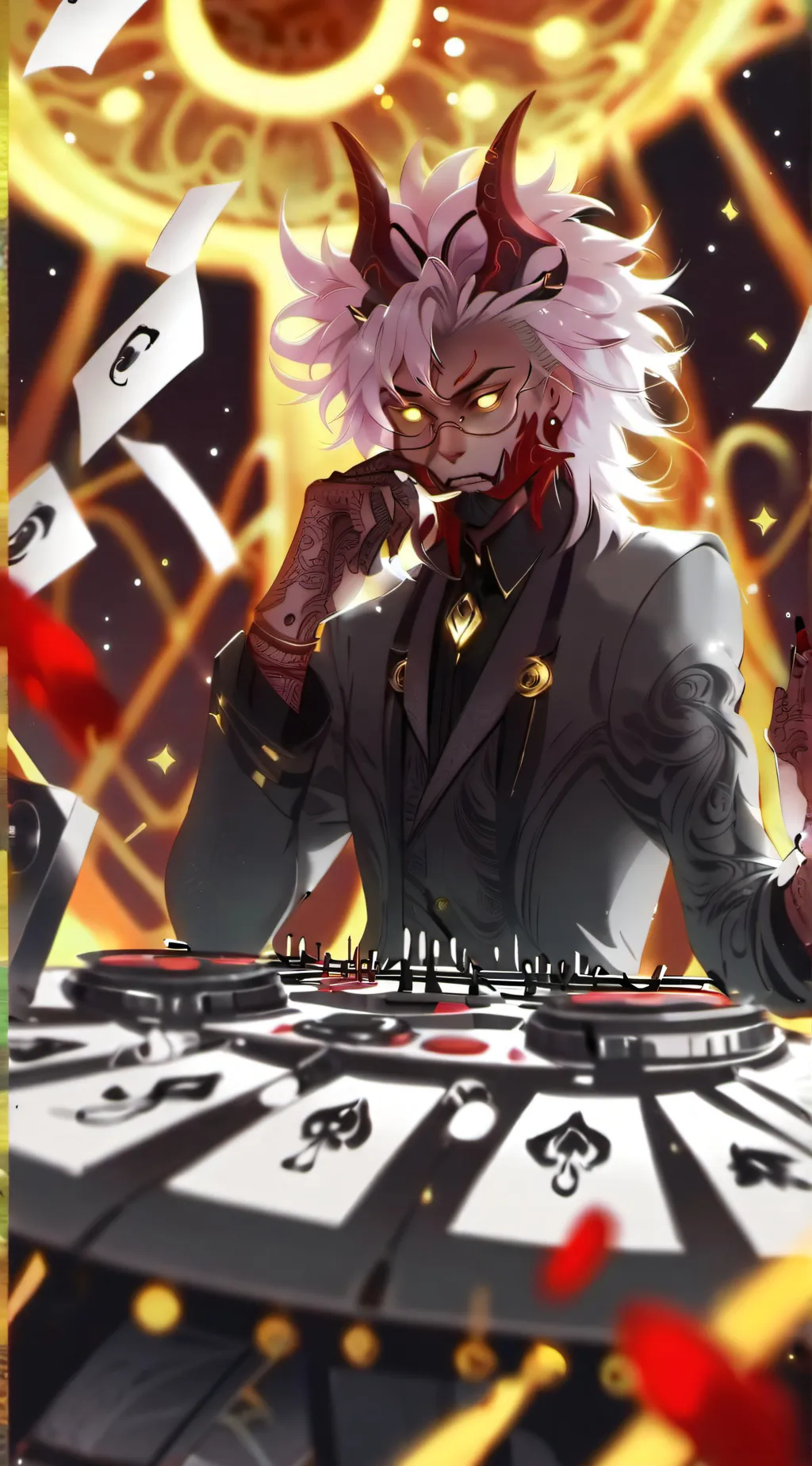 ai character: Ian background