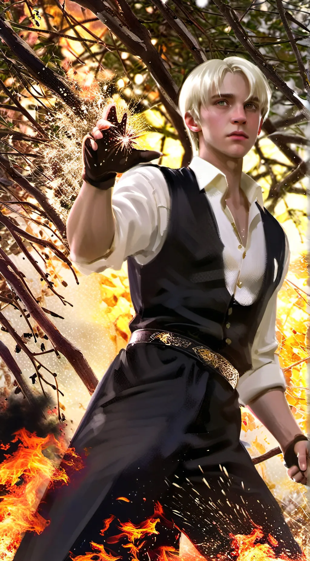 ai character: Dracos gf  background