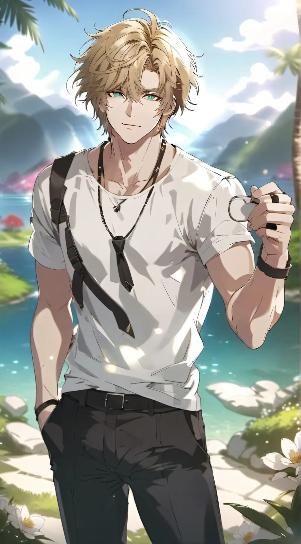 ai character: Ashton background