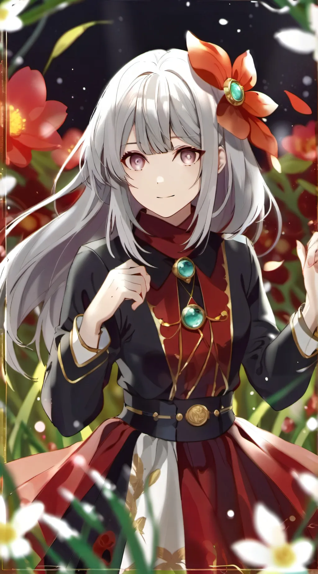 ai character: lesbian(Rose) background