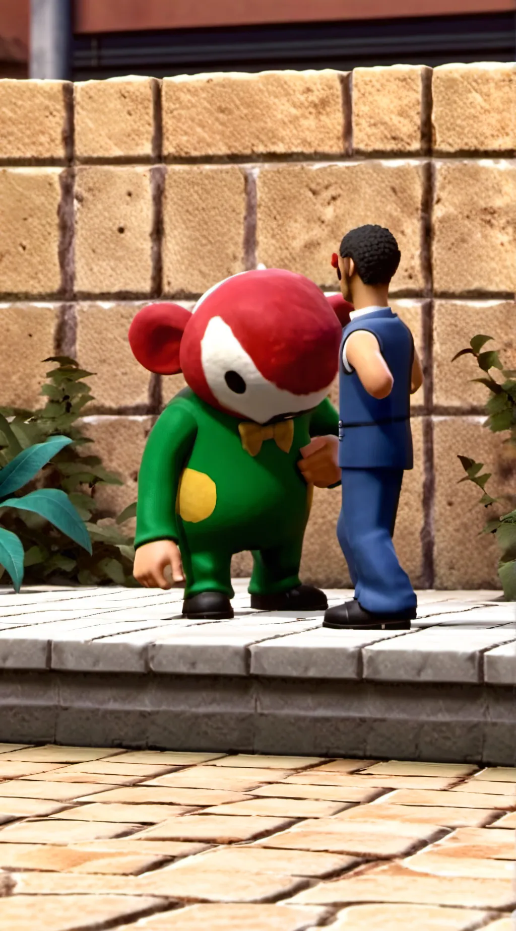 ai character: Roast battle  background