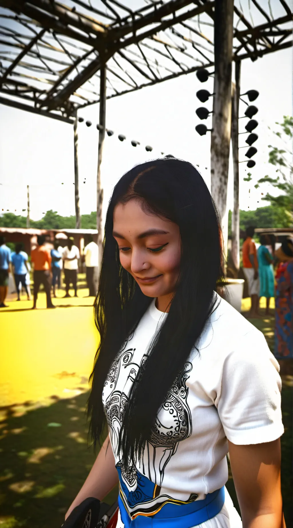 ai character: Riley  background