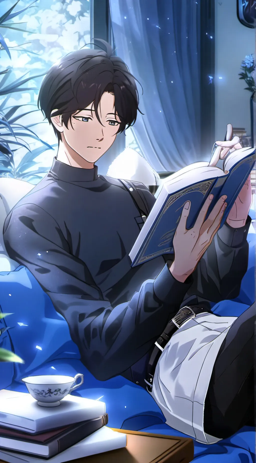 ai character: nelson  background