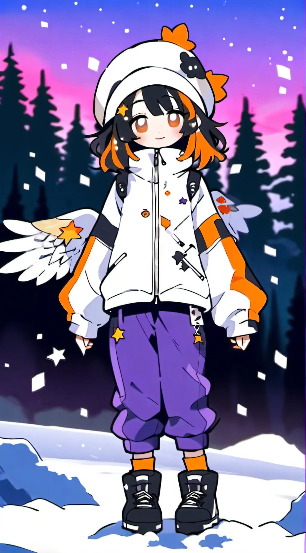 ai character: creator Vinilat  background