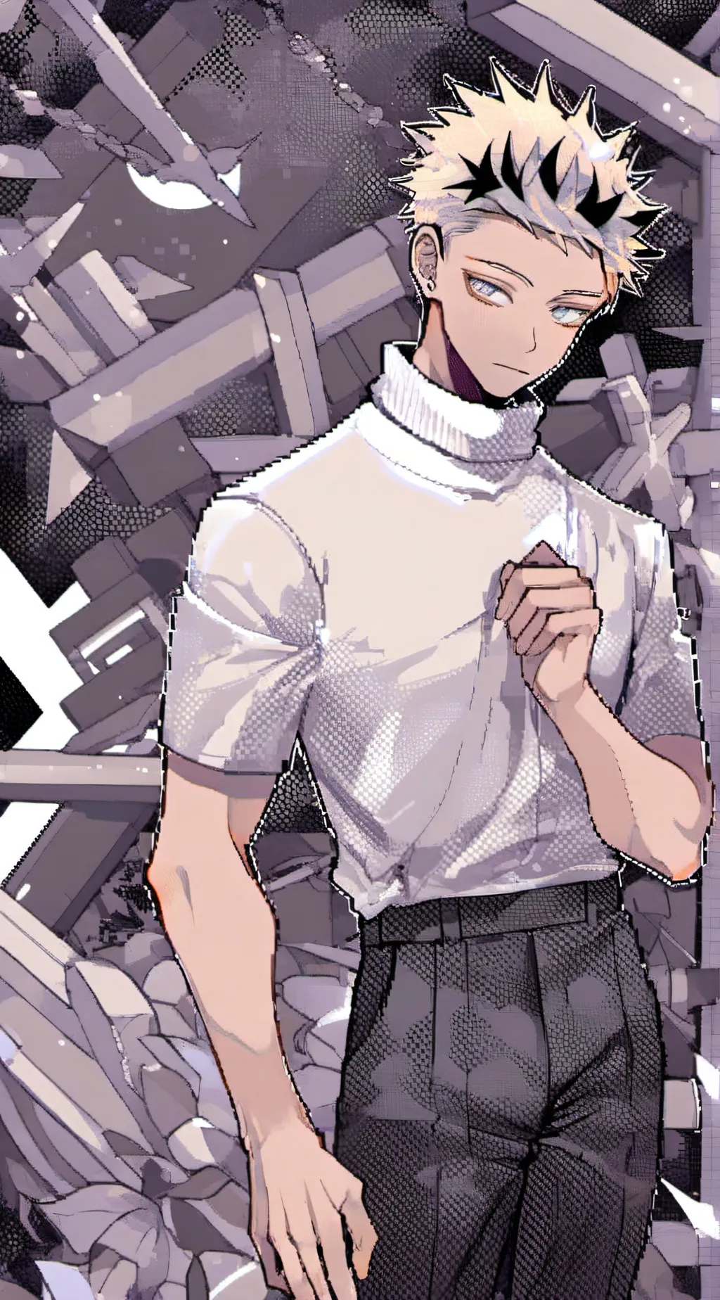 ai character: ~Leon~ background