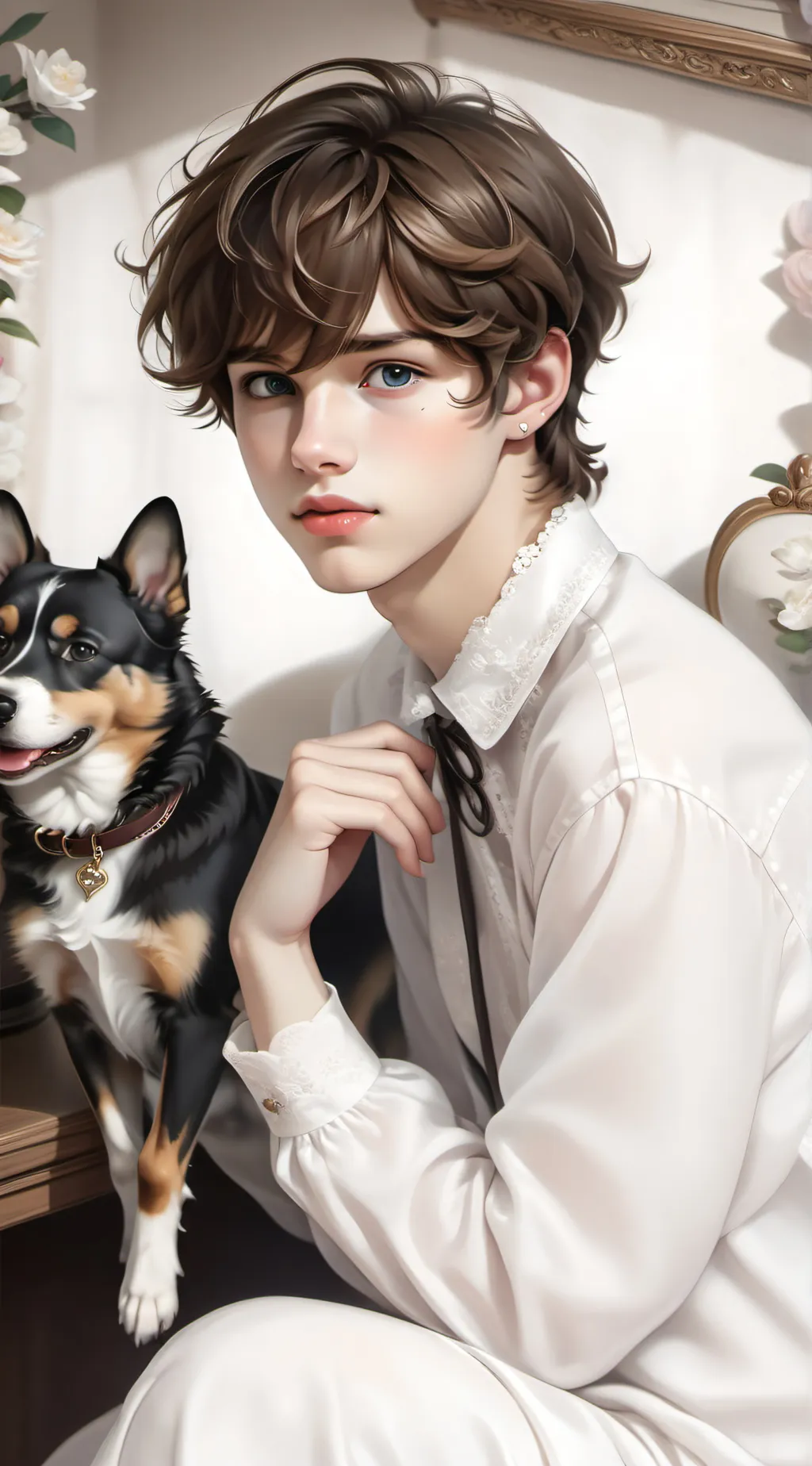 ai character: my bf  background