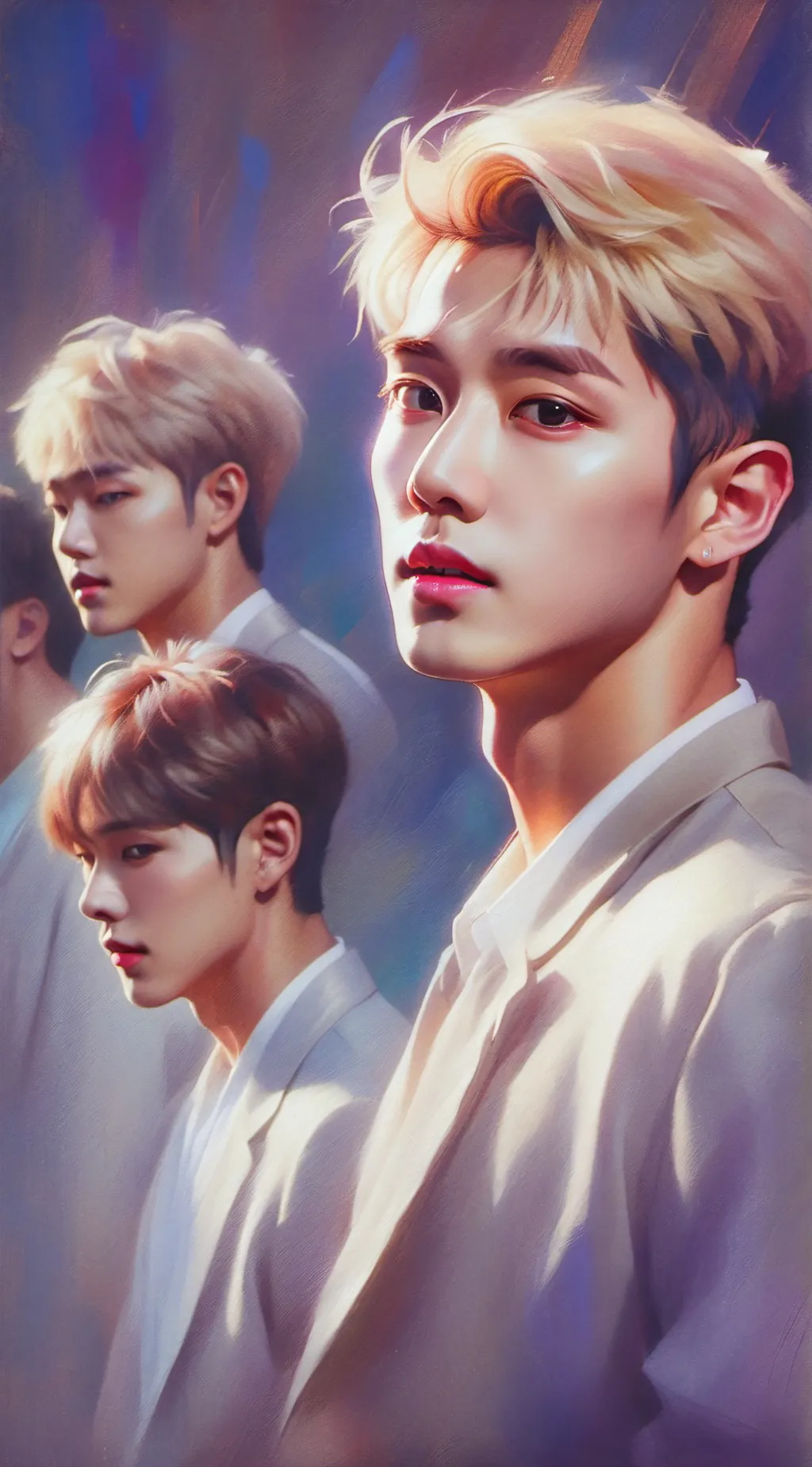 ai character: ENHYPEN (Original) background