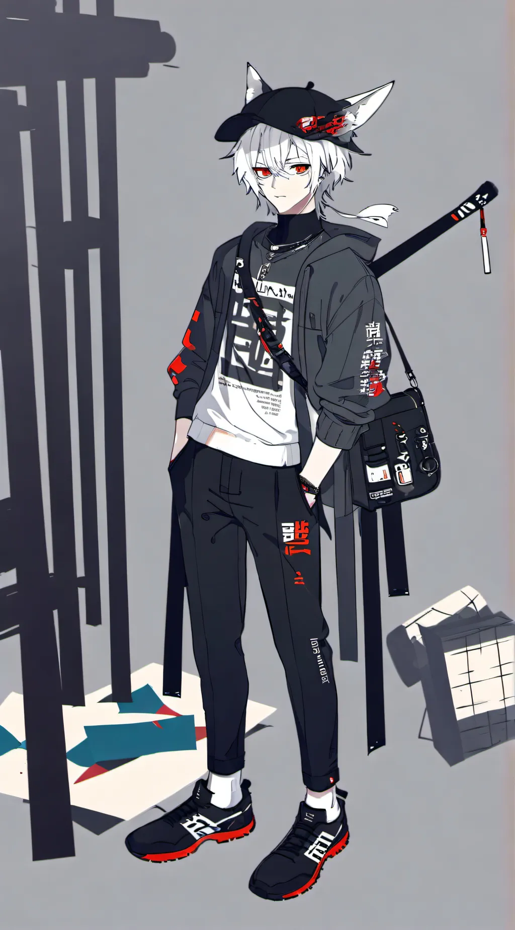 ai character: Gamster Gaming background