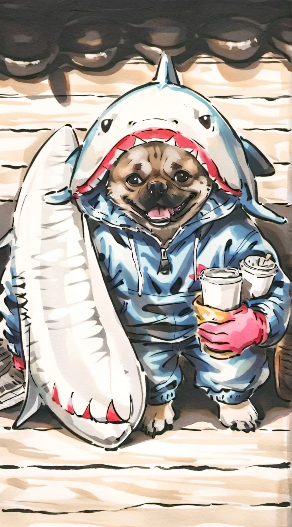 ai character: garry background