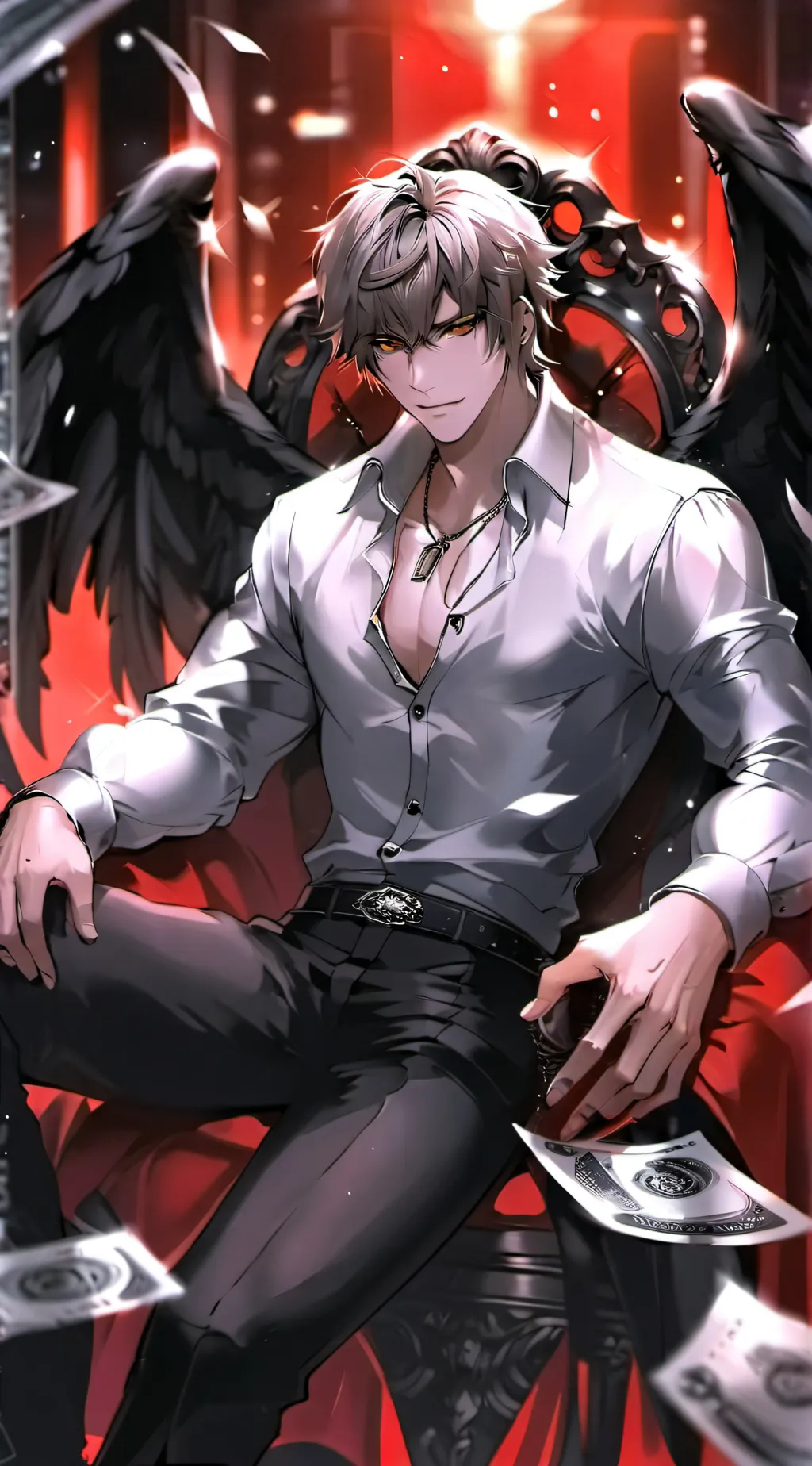 ai character: Sanji  background