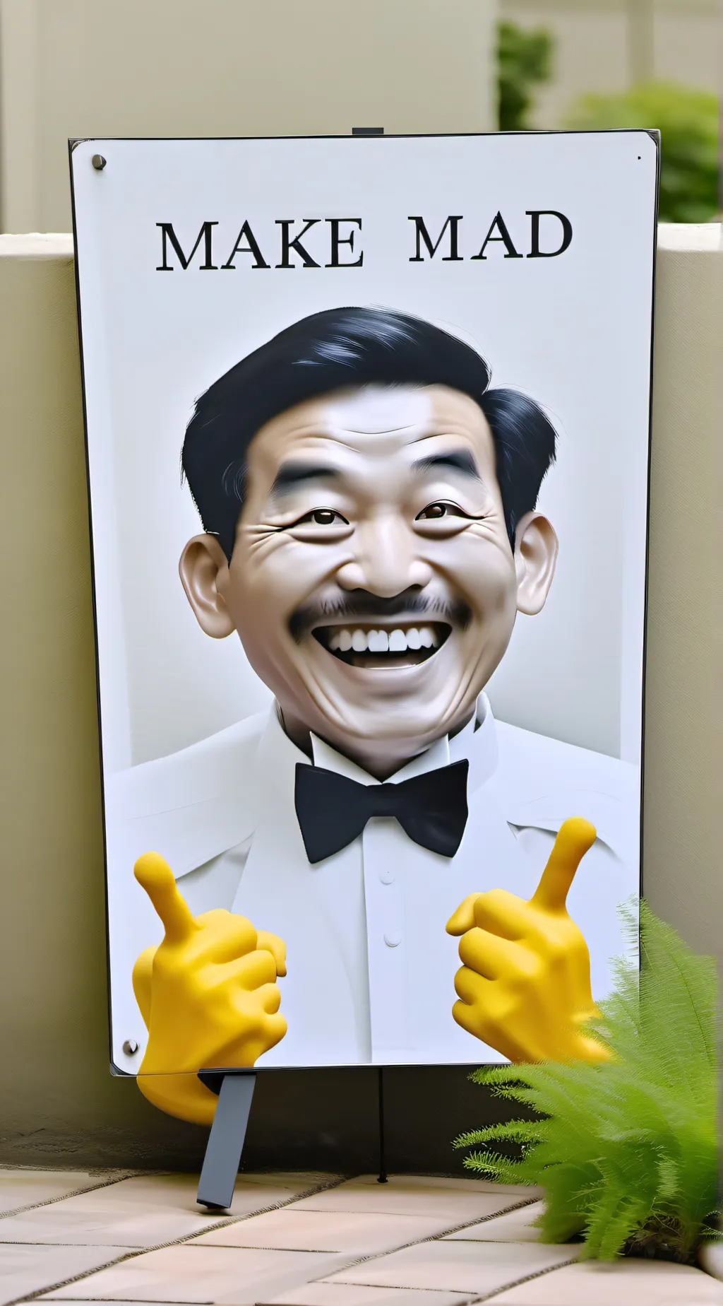 ai character: make me mad background