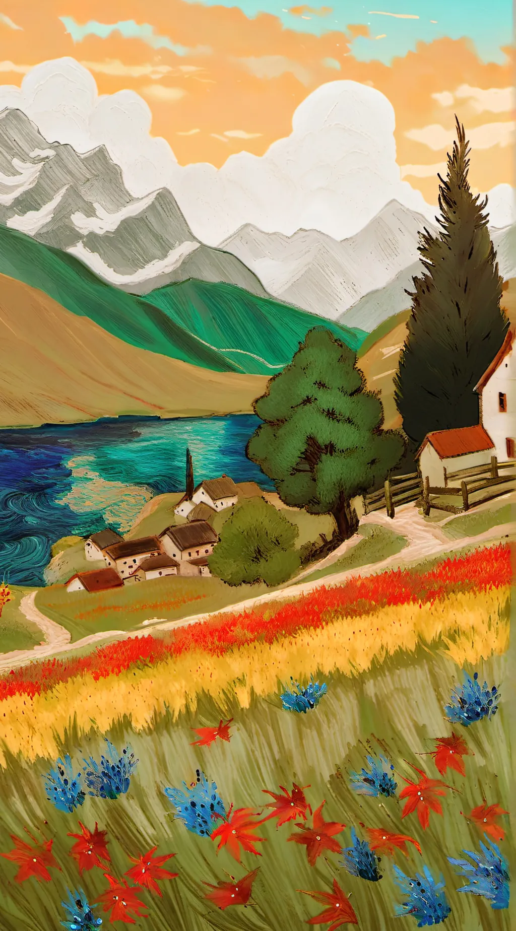 ai character: just hh background