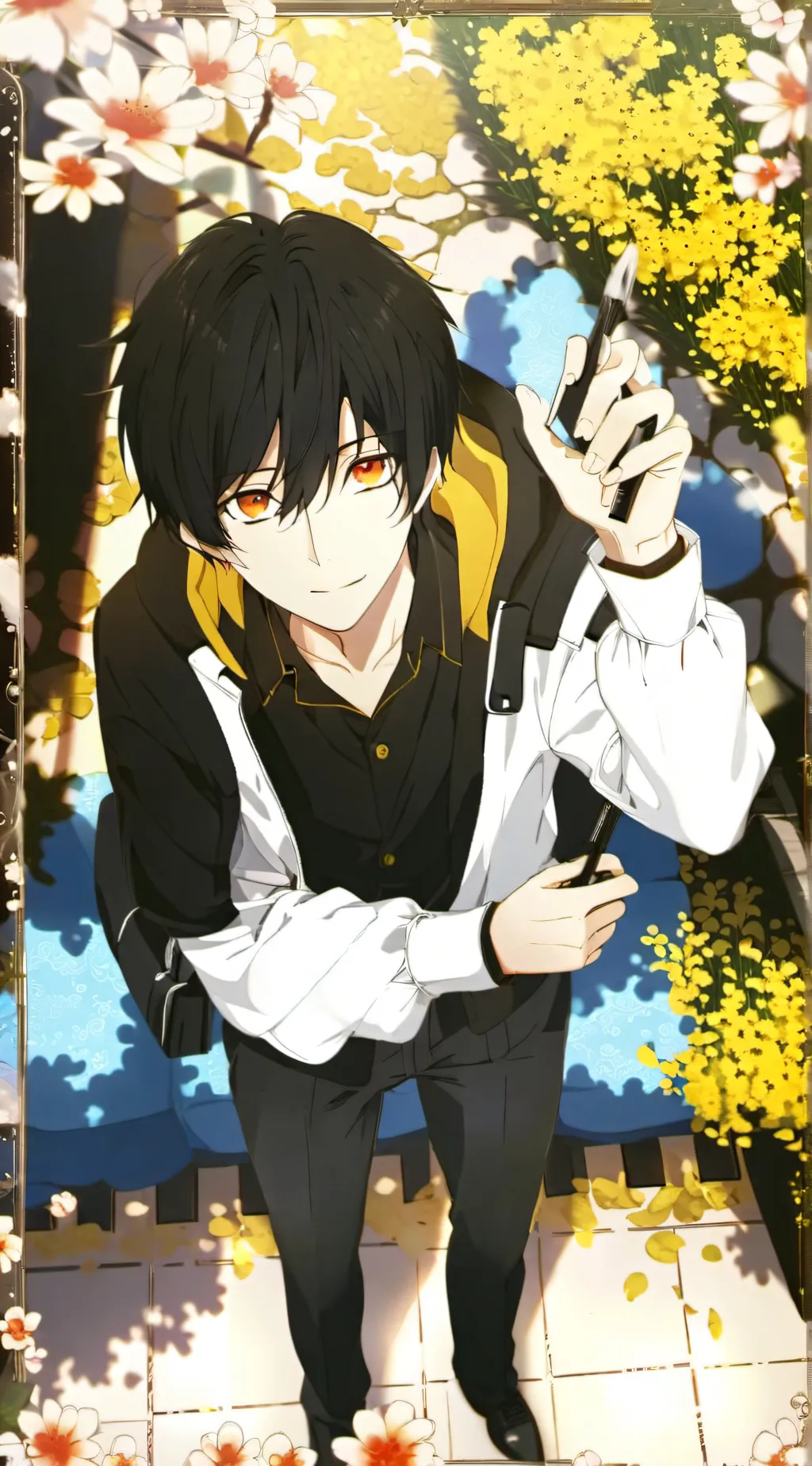 ai character: invisible people background