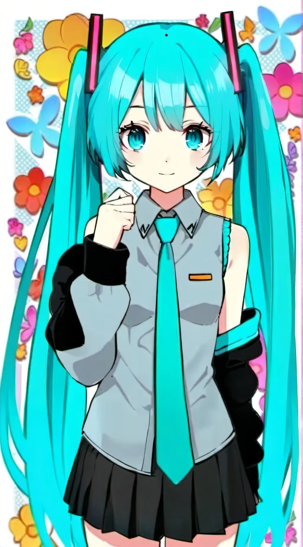 ai character: Hatsune Miku ⭐ background
