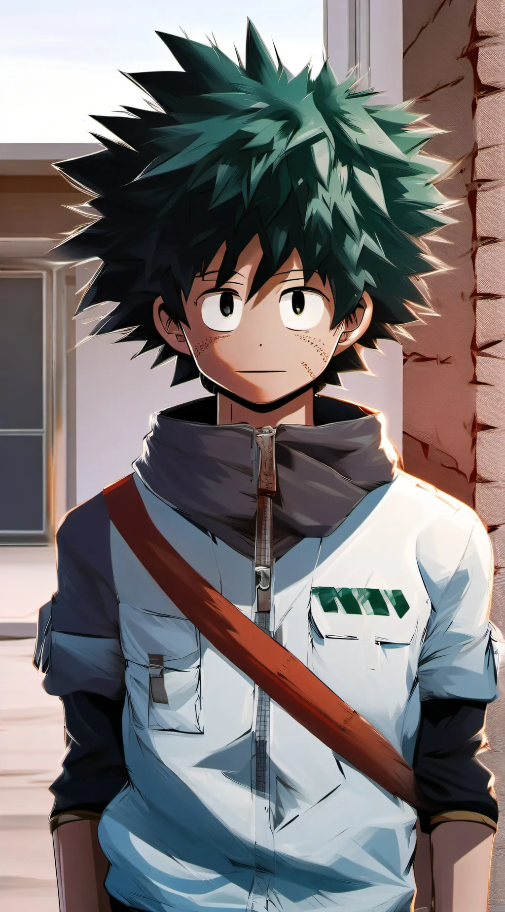 ai character: Deku background