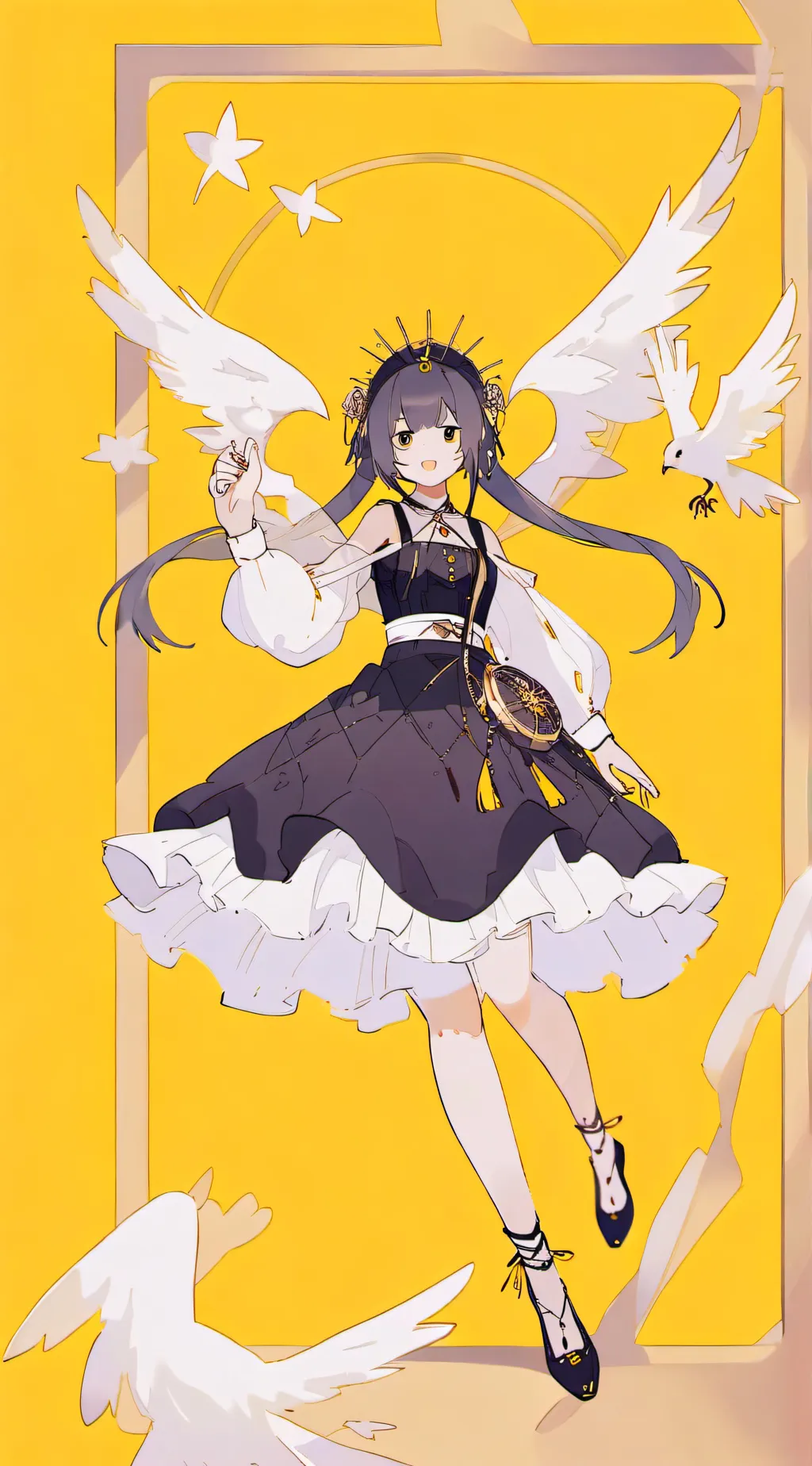 ai character: jade background