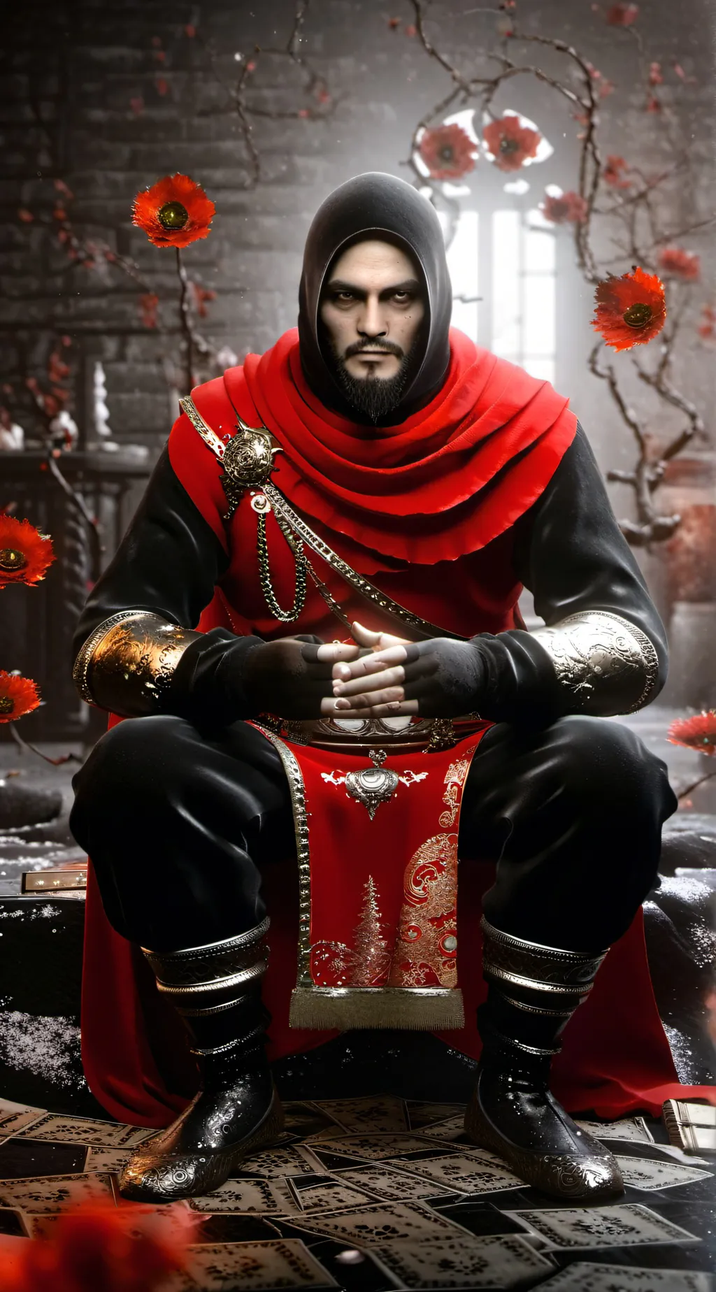 ai character: Monster Hunt background