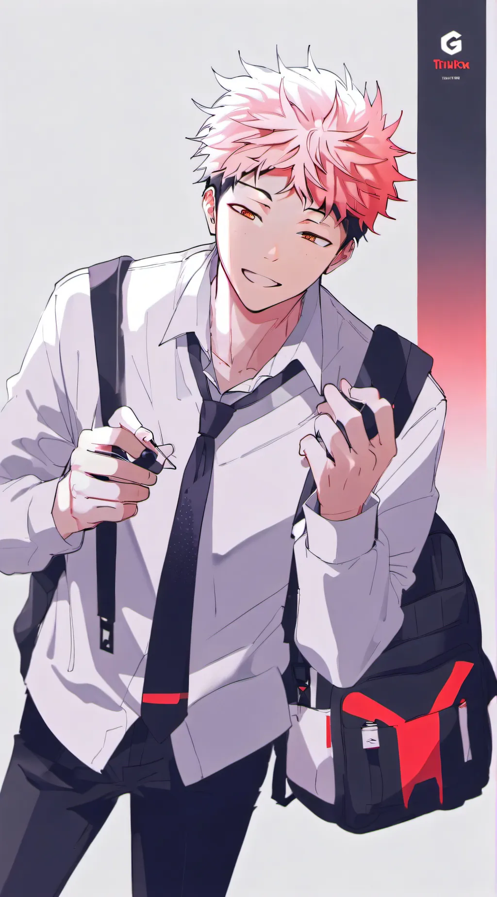 ai character: gojo and sukuna background