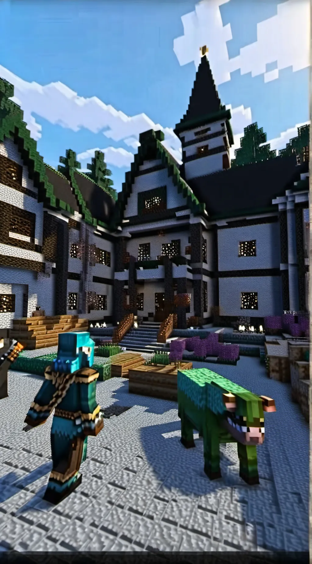 ai character: Monster mod. background