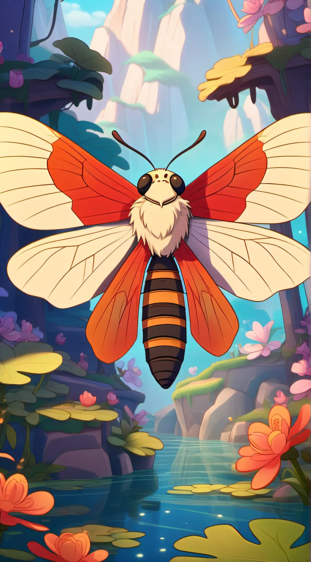 ai character: Valentino  background