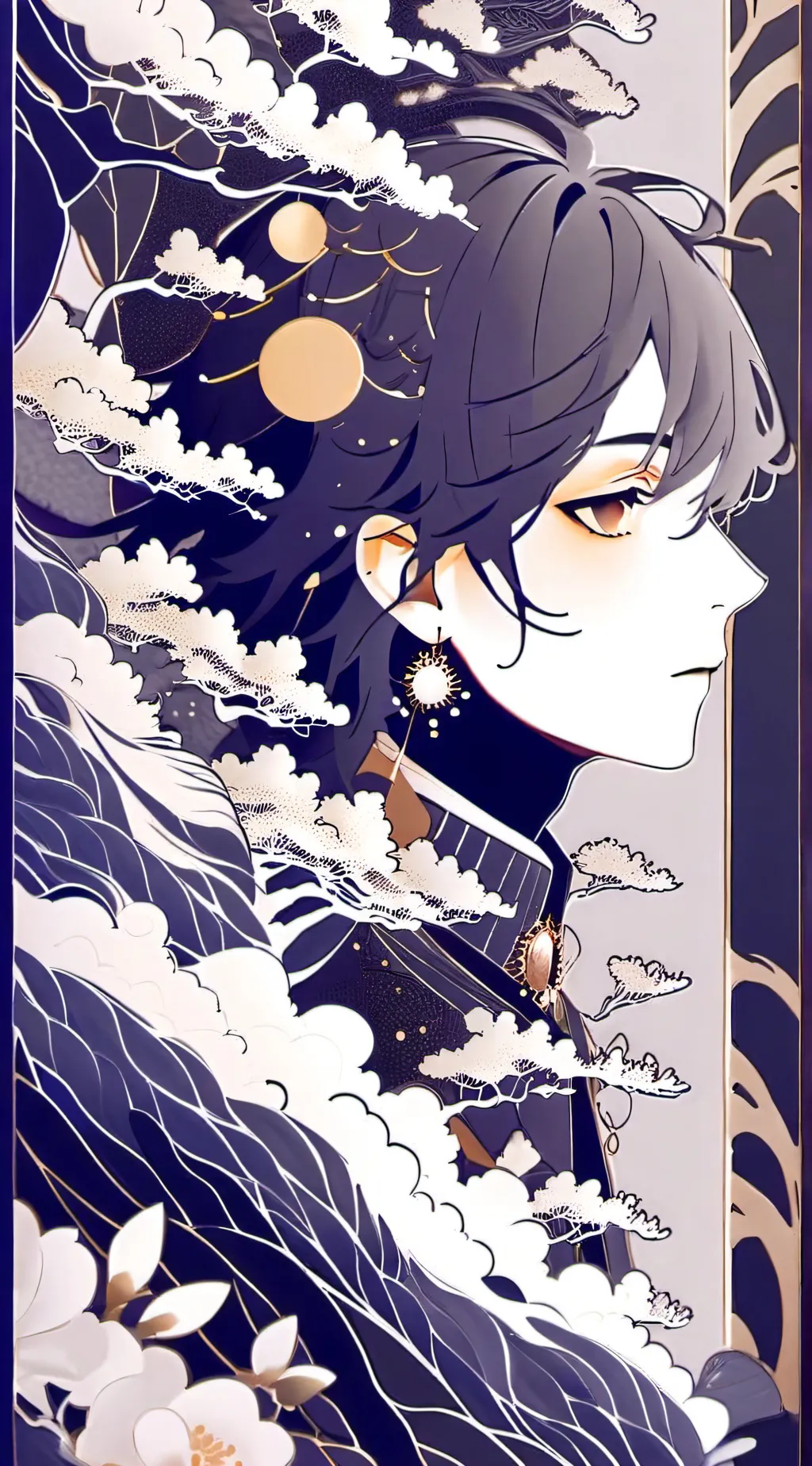 ai character: 🕷 leo 🕷 background