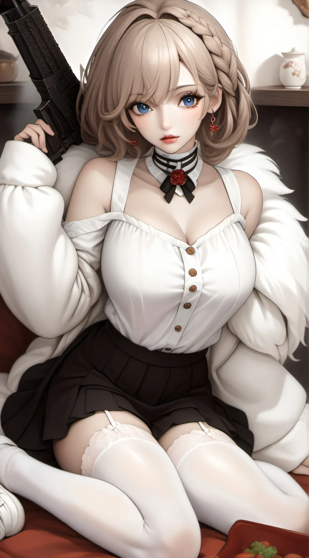 ai character: Mandy background