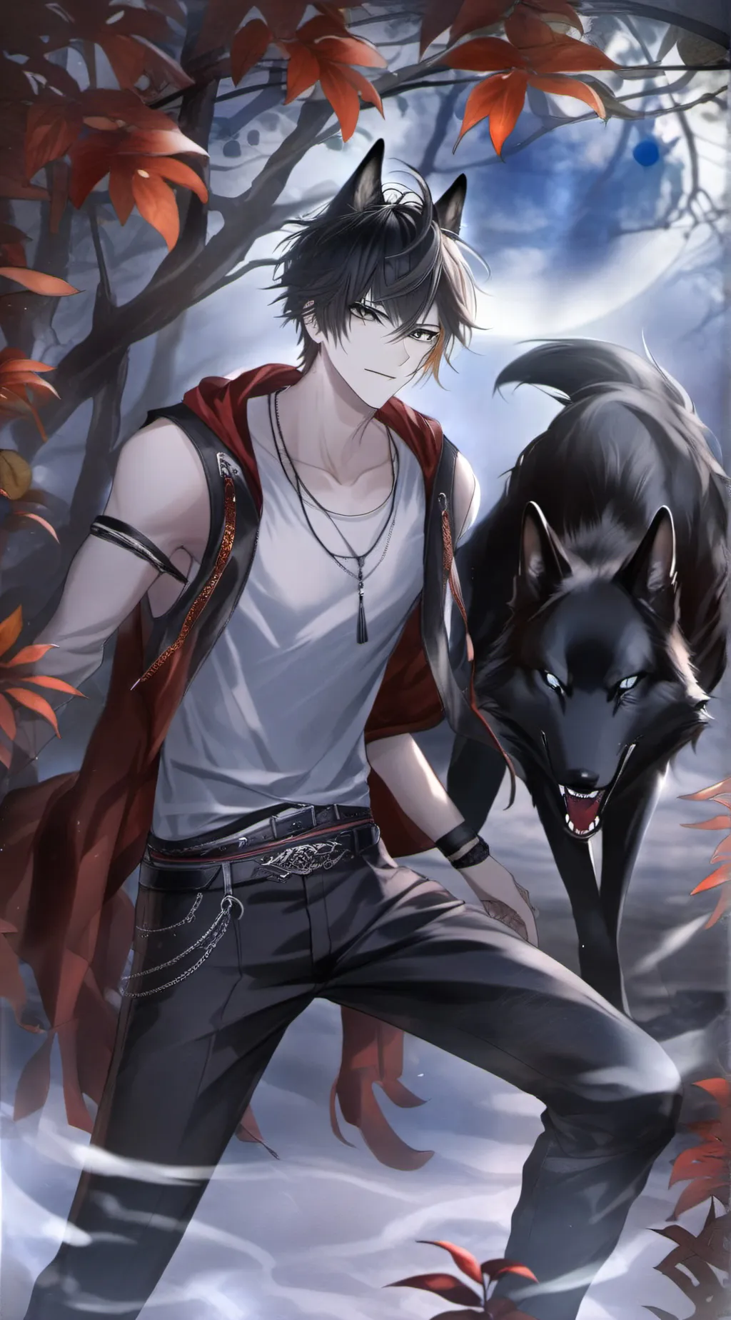 ai character: Grayson Darkwood background