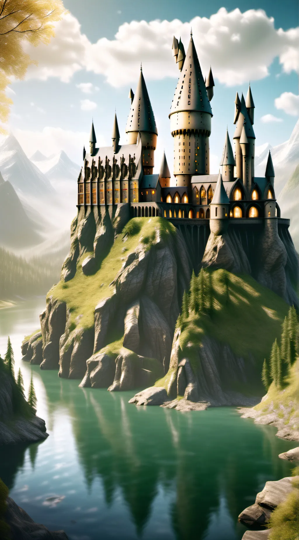ai character: Hogwarts background
