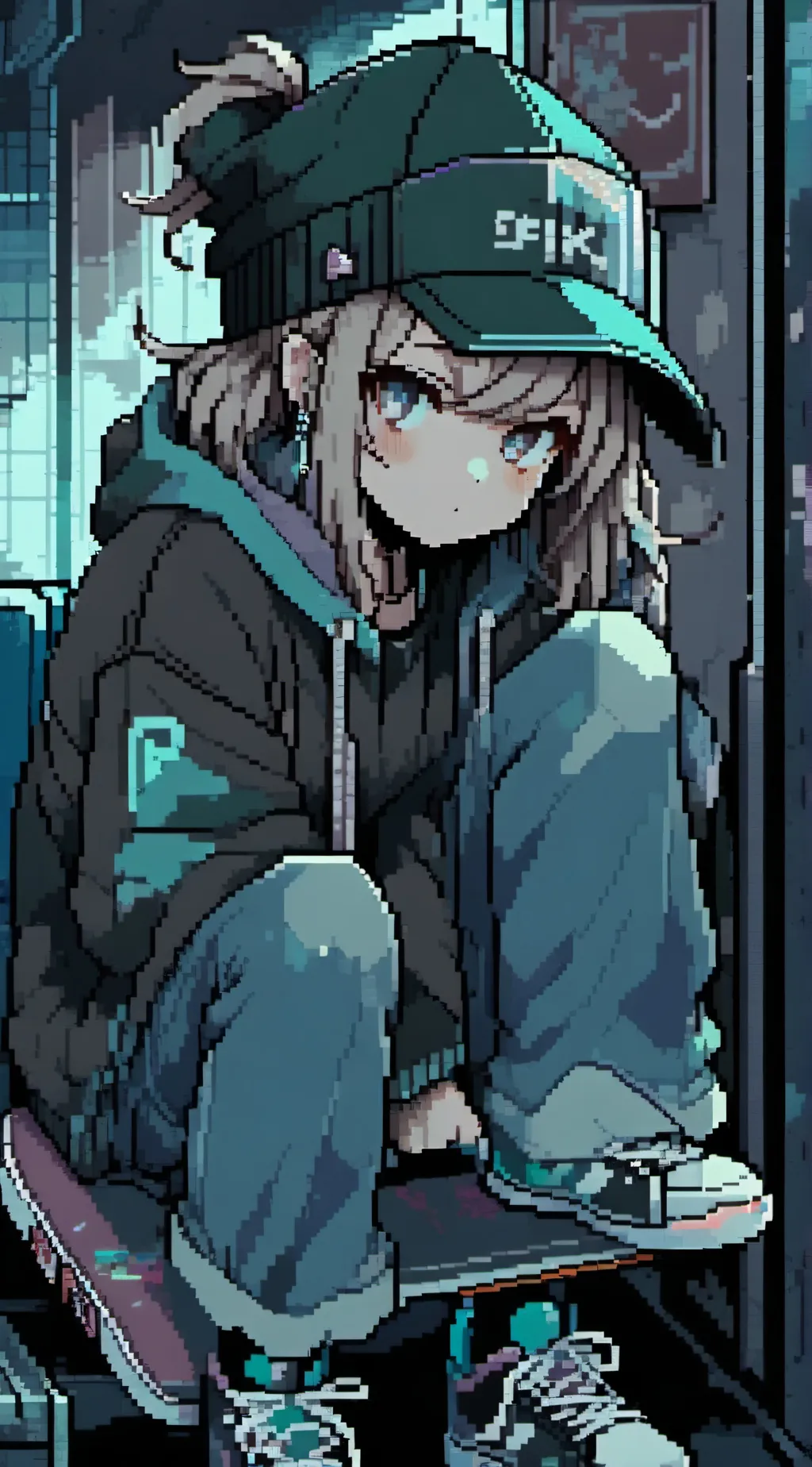 ai character: Nora  background