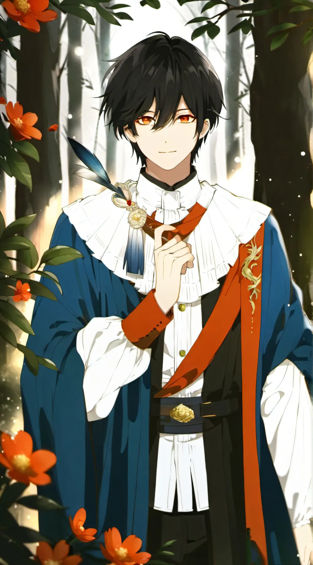 ai character: l.o.v background