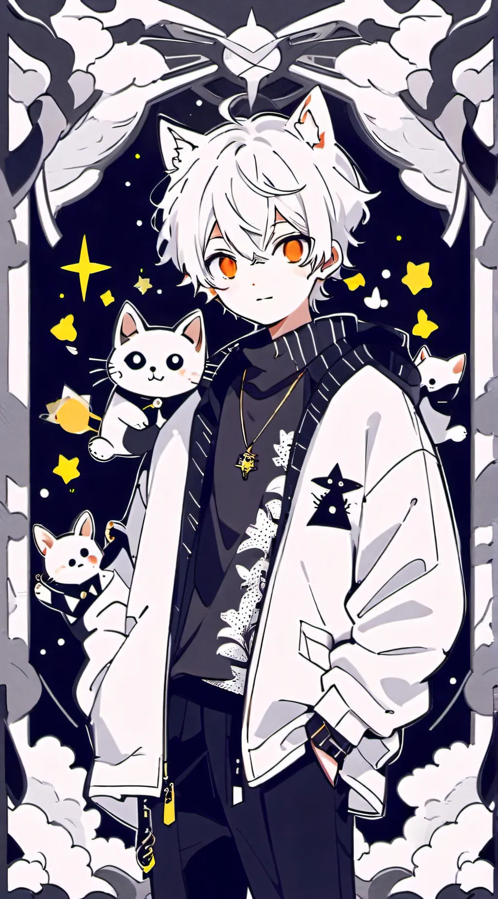 ai character: bro i aint naming  background