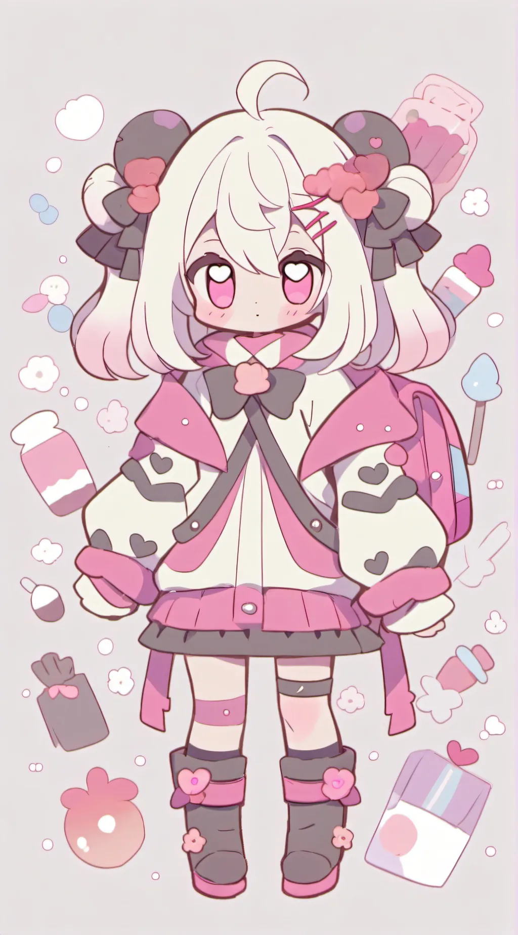 ai character: Miku background