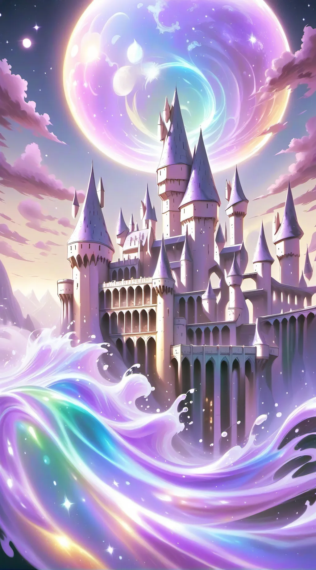 ai character: Hogwarts… background