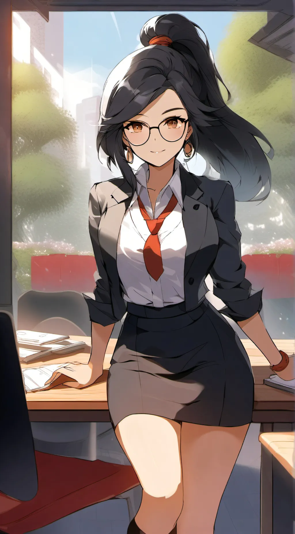 ai character: Penny background