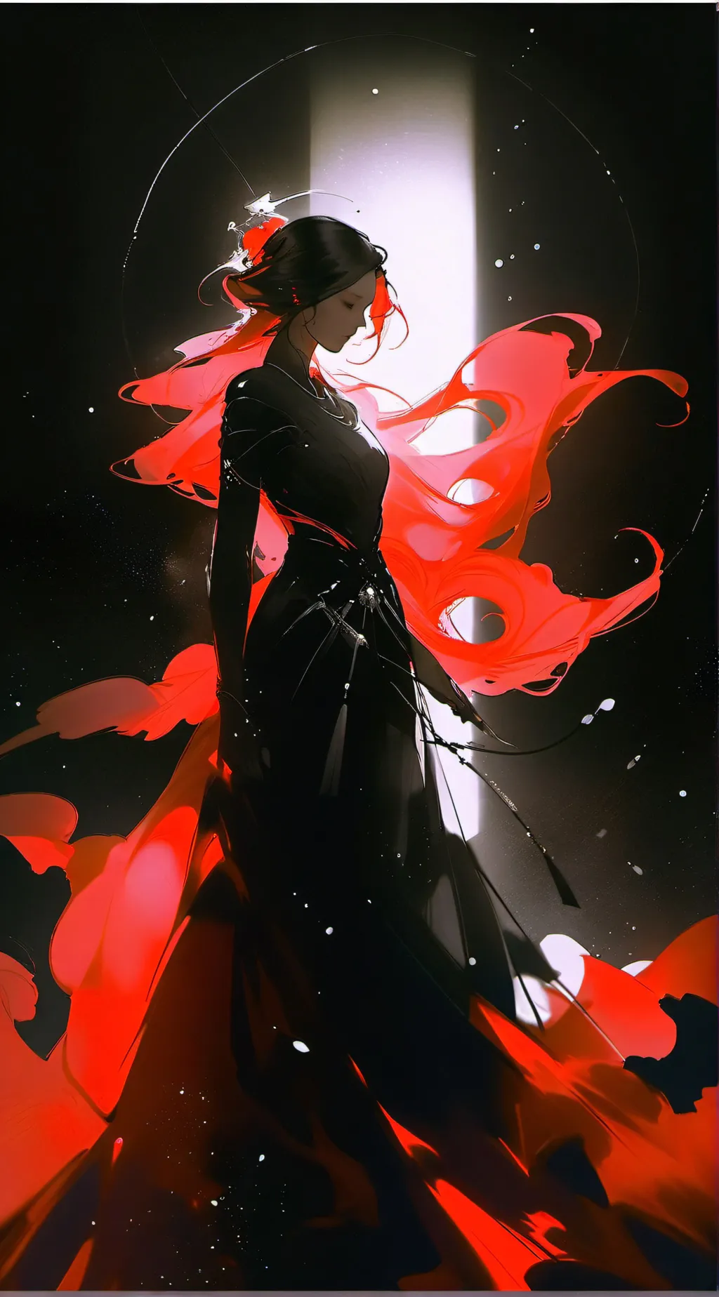 ai character: Herself background