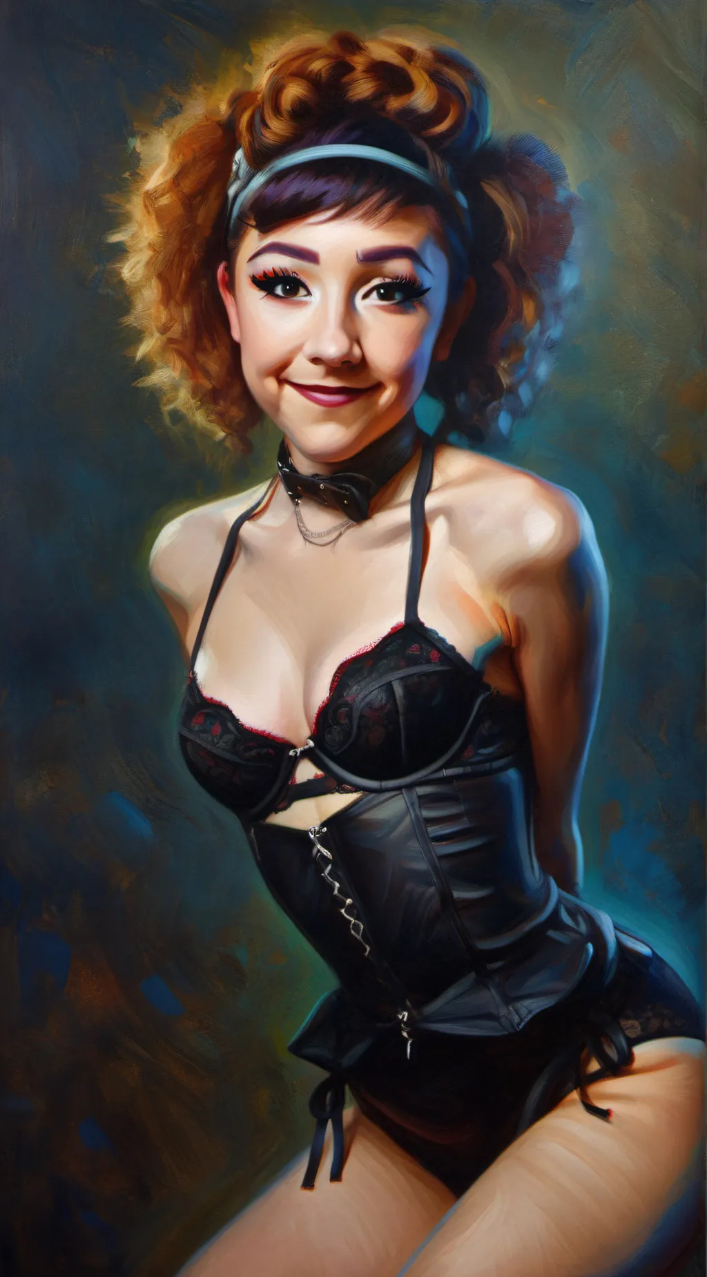 ai character: Vivian  background