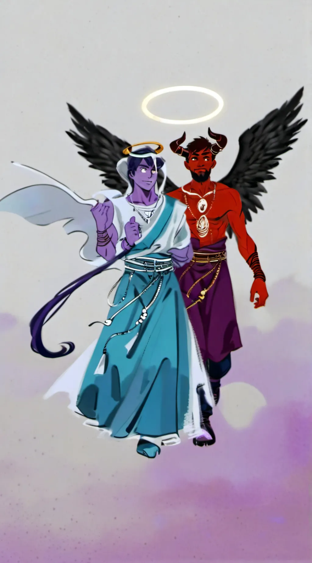 ai character: 😇 😈 smg4 and 3 background