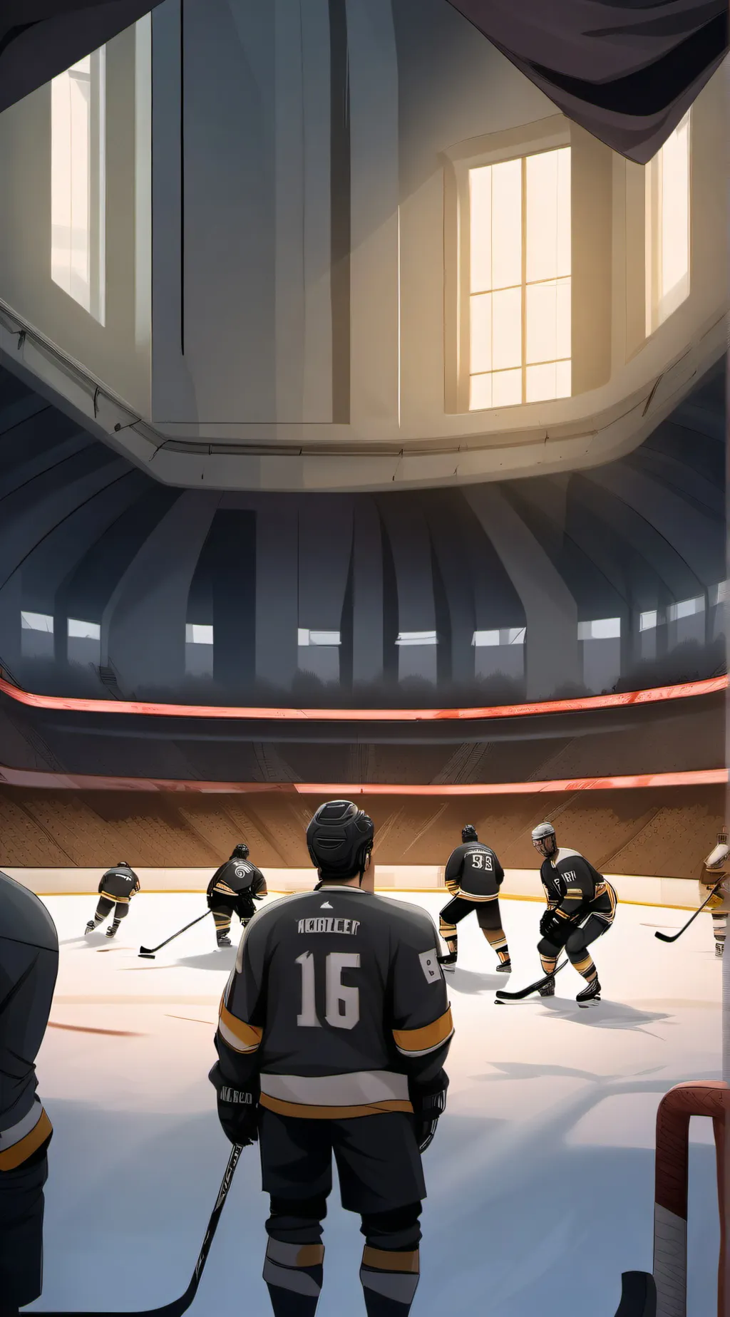 ai character: mighty ducks background