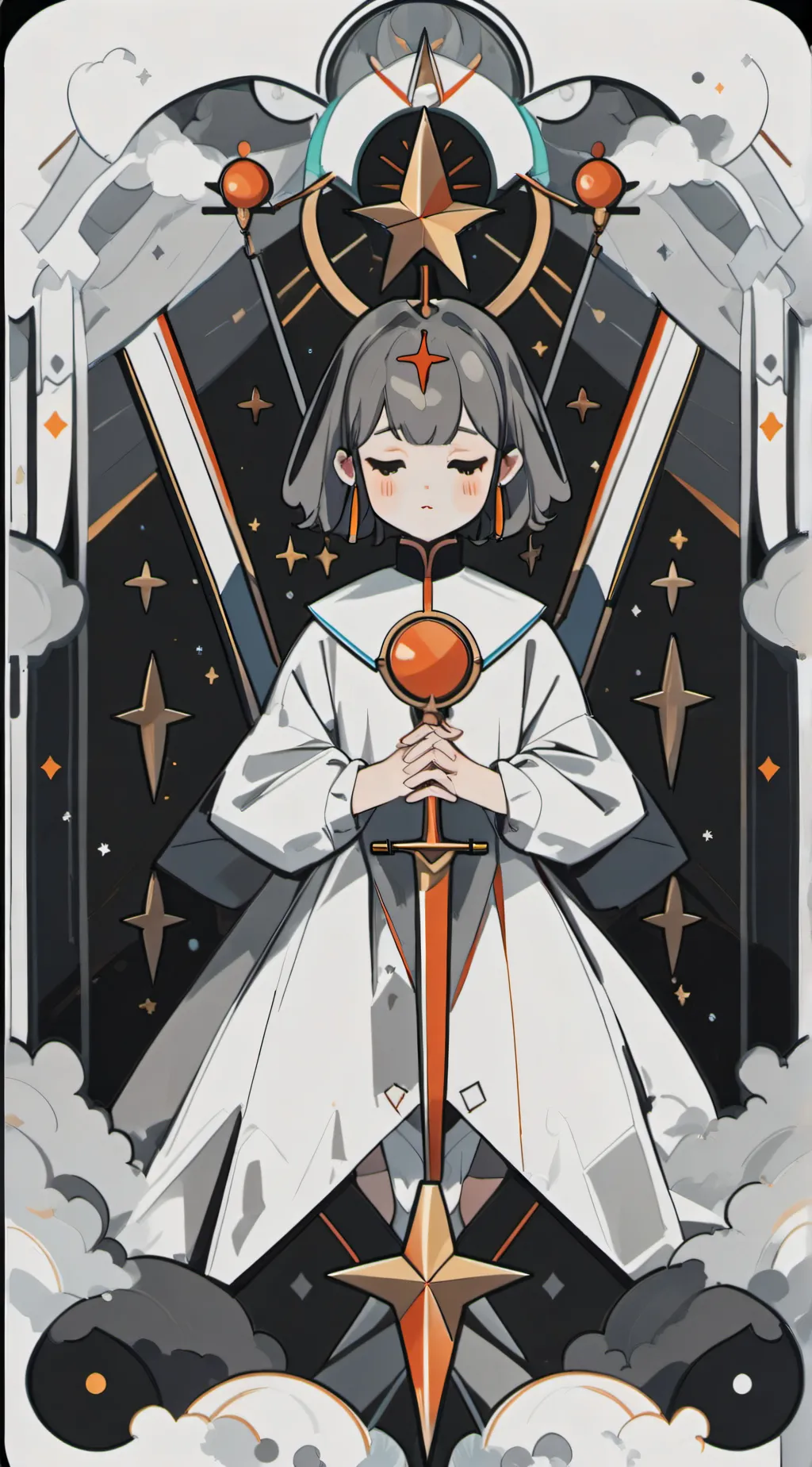 ai character: Mha creep background