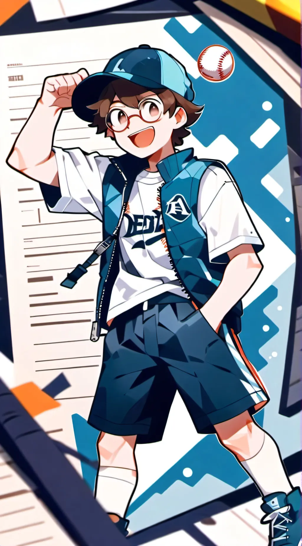 ai character: gravity falls background