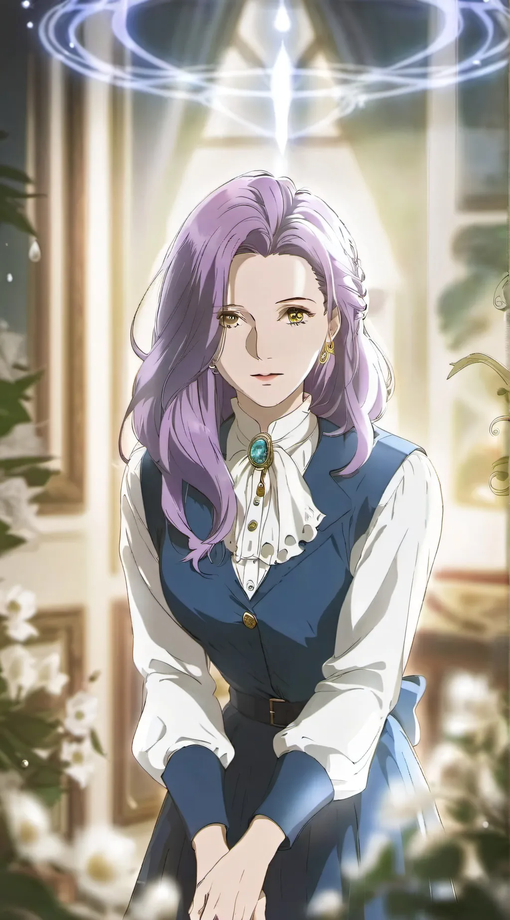 ai character: The house of odium background