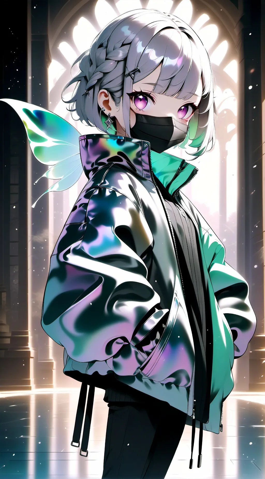 ai character: Power of love background