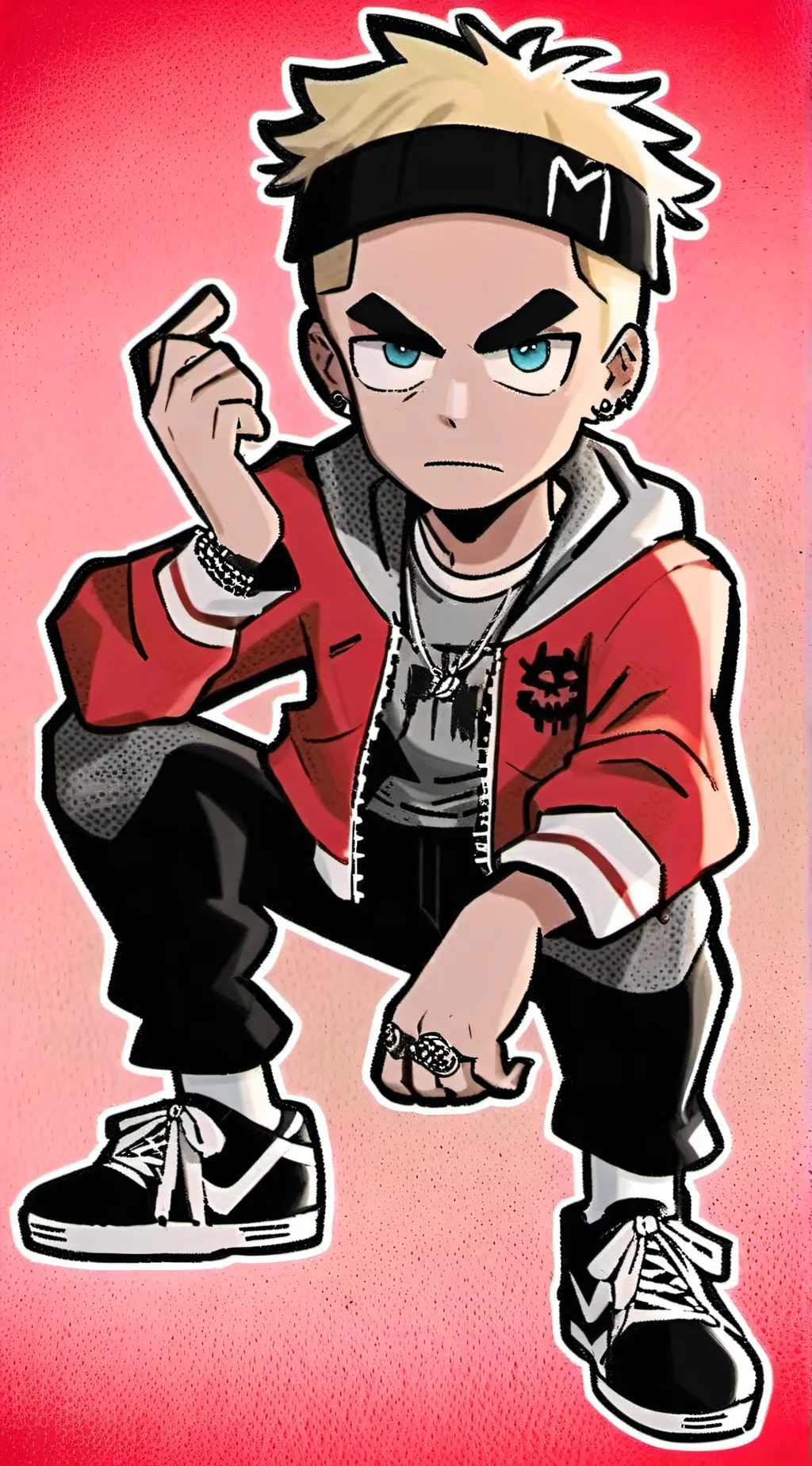 ai character: EMINEM background